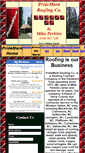Mobile Screenshot of pridemarkroofing.com